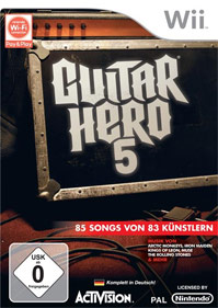 Packshot Guitar Hero 5