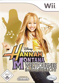 Packshot Hannah Montana: Welttournee im Rampenlicht