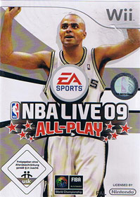 Packshot NBA Live 09 All-Play
