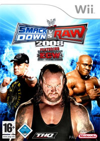 Packshot WWE SmackDown vs. RAW 2008